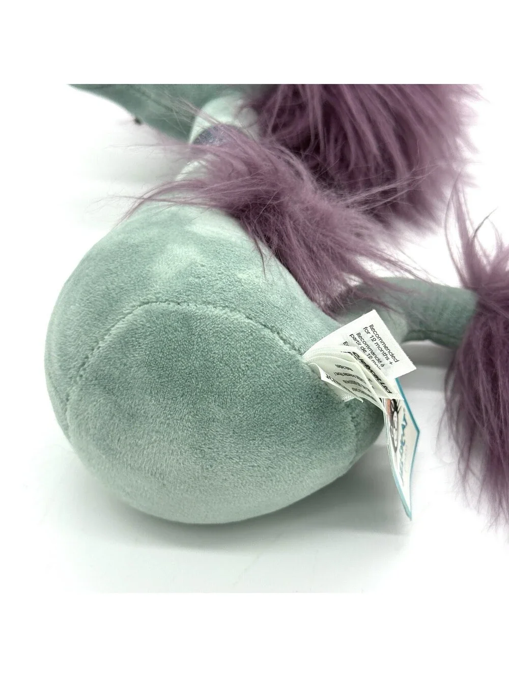 Jellycat Curiosity Seahorse Soft Toy Teal Purple Plush Stuffed Animal With Tag